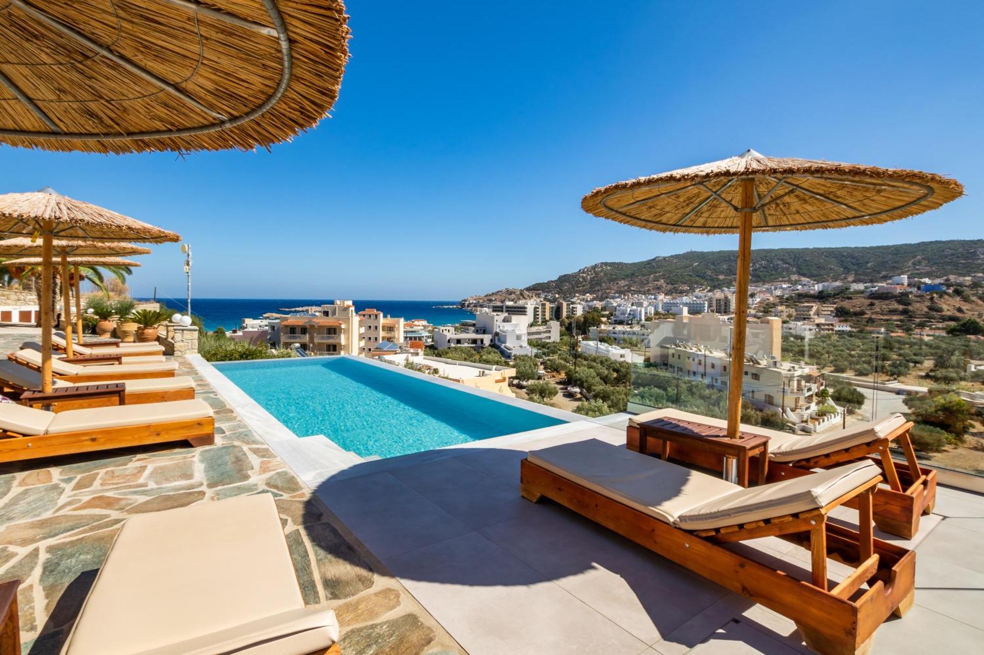 Aphrodite Luxury Studios & Apartments Cárpatos Exterior foto